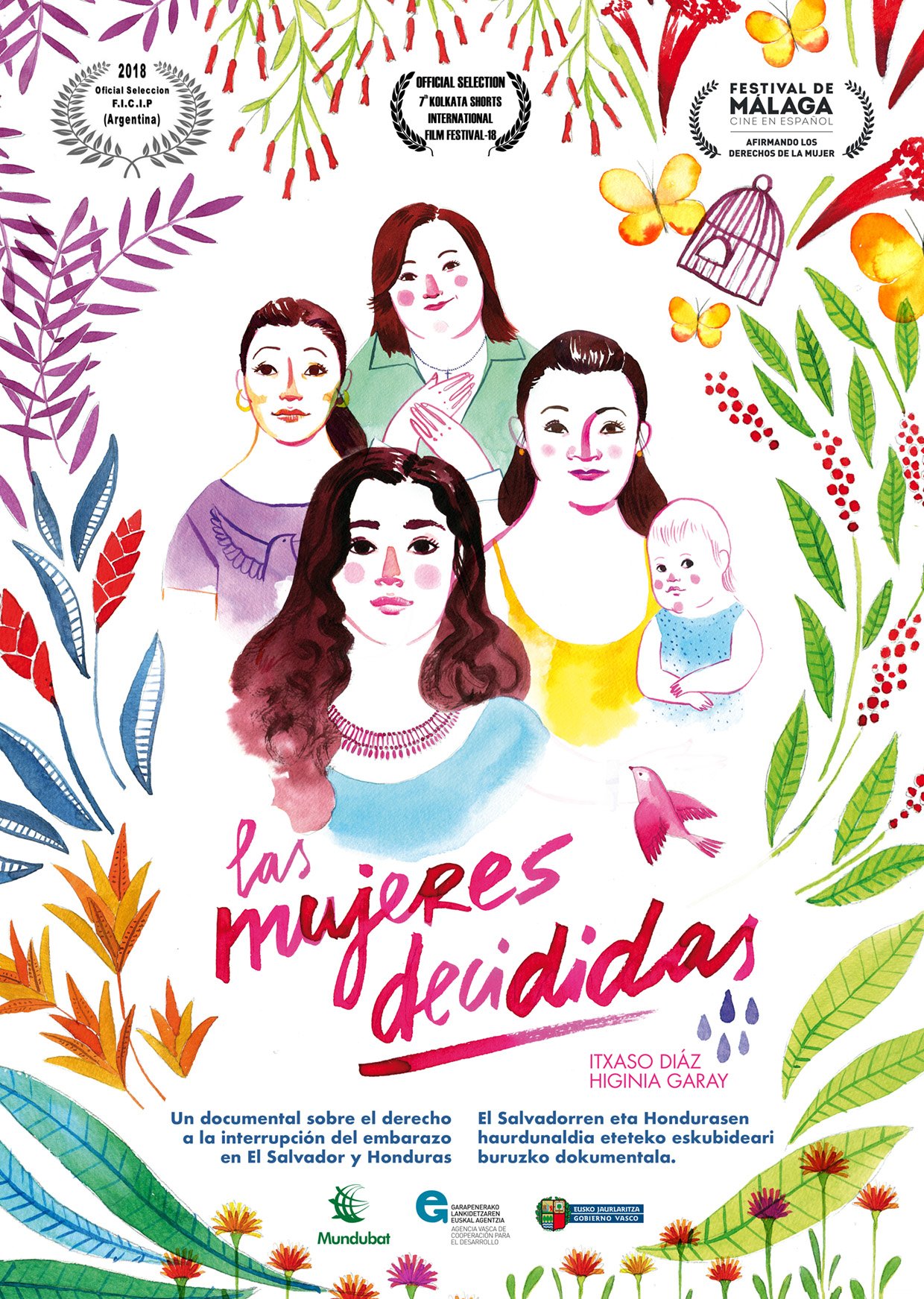 cartel Las mujeres decididas