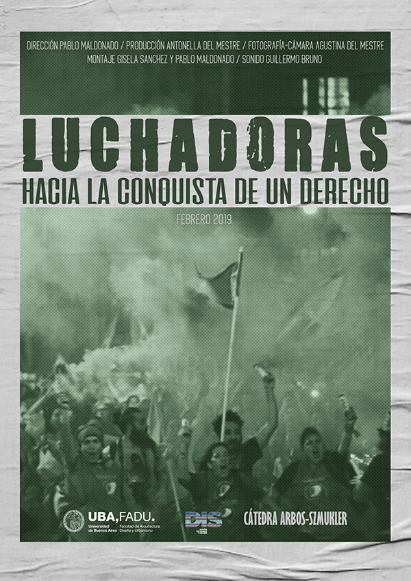 cartel Luchadoras, hacia la conquista de un derecho