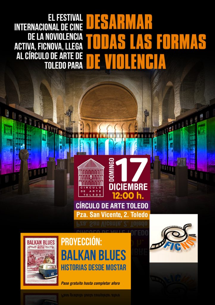 cartel presentación FICNOVA en Círculo Arte Toledo