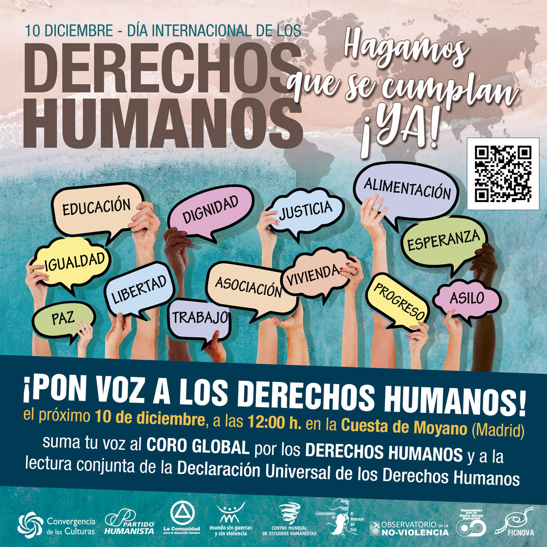 10 Dic Día de los Derecho Humanos - Mov. Humanista