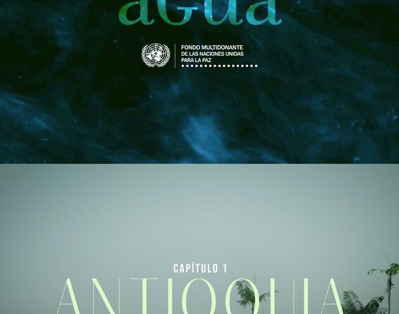 Cartel Agua. Antioquía
