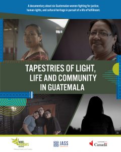 Cartel tejidos de luz