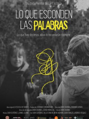 Cartel de Lo que esconden las palabras